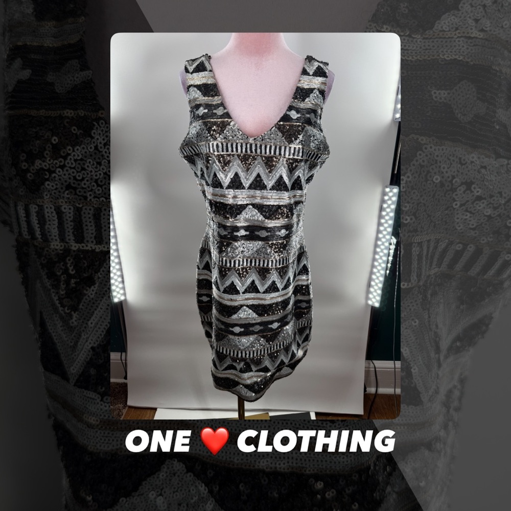EUC One ❤️ Clothing Sequined Dress